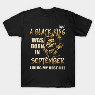 A Black King September T-Shirt